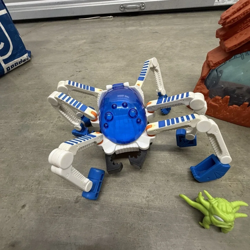 Fisher Price Imaginext Alpha Explorer Mars Base Rover Spider Vehicle Alien‎